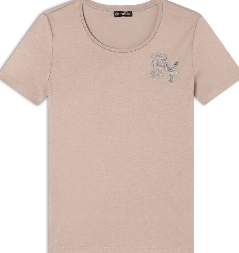 T-SHIRT A MANICA CORTA DA DONNA FREDDY S25WCXT3 P106