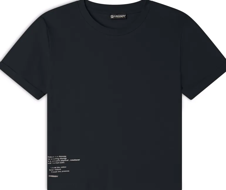 T-SHIRT A MANICA CORTA DA DONNA FREDDY S25WMCT6 N28