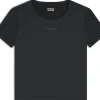 T-SHIRT A MANICA CORTA DA DONNA FREDDY S25WSFT1 N