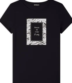 T-SHIRT A MANICA CORTA DA DONNA FREDDY S25WSLT3 NAN103