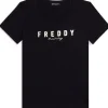 T-SHIRT A MANICA CORTA DA DONNA FREDDY S25WTRT2 N