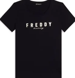 T-SHIRT A MANICA CORTA DA DONNA FREDDY S25WTRT2 N