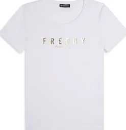 T-SHIRT A MANICA CORTA DA DONNA FREDDY S25WTRT2 W