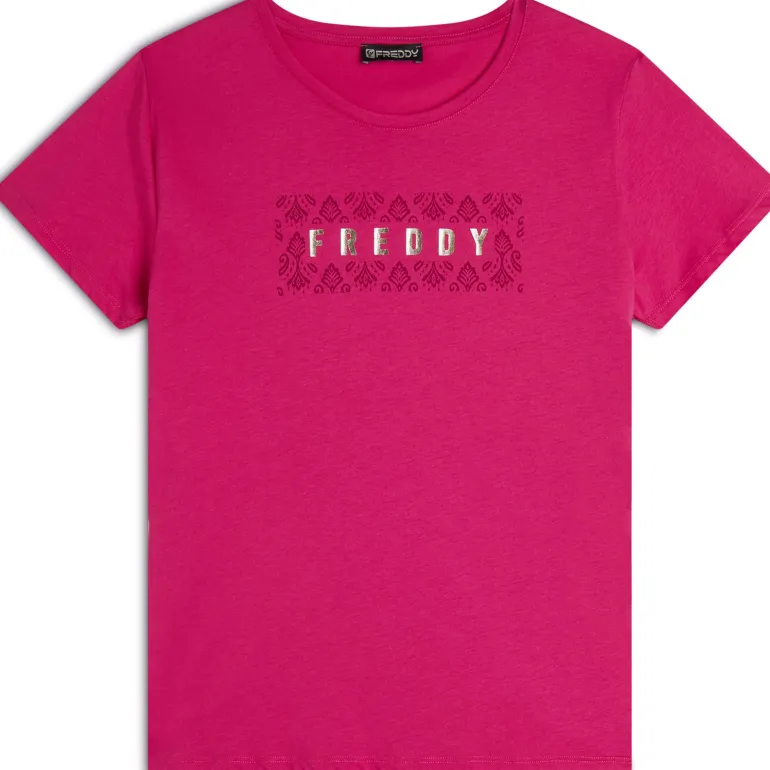 T-SHIRT A MANICA CORTA DA DONNA FREDDY S25WTRT3 F100