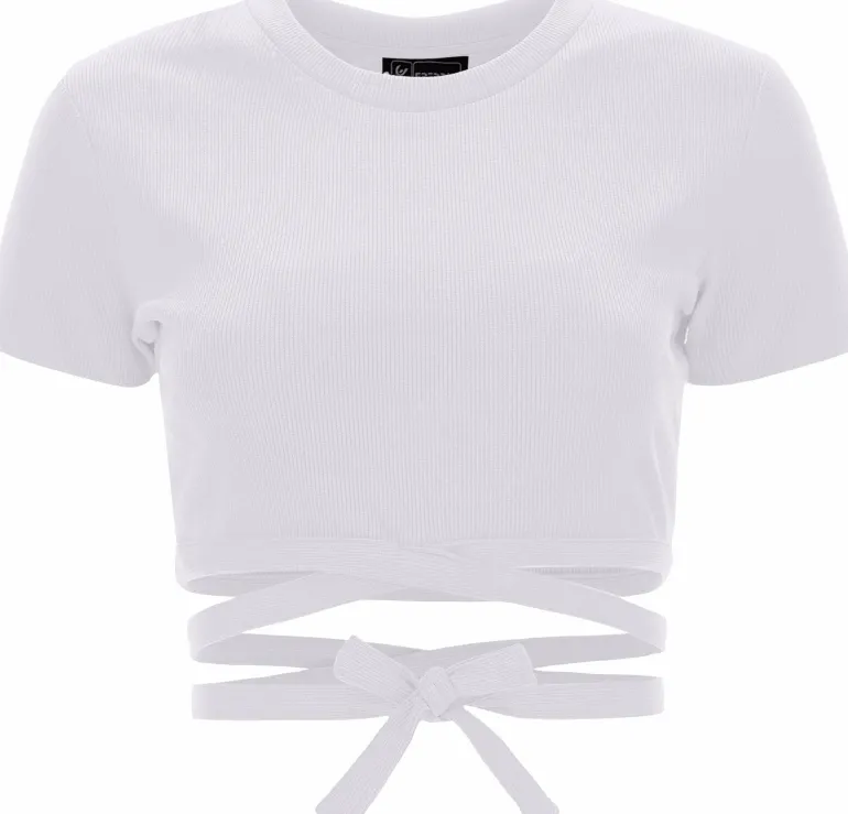 T-SHIRT A MANICA CORTA DA DONNA FREDDY- S3WGZT3 W71