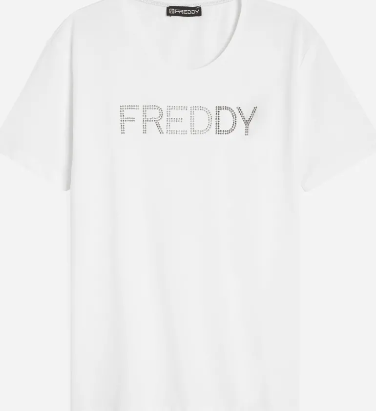 T-SHIRT A MANICA CORTA DA DONNA FREDDY S4WCXT1 W