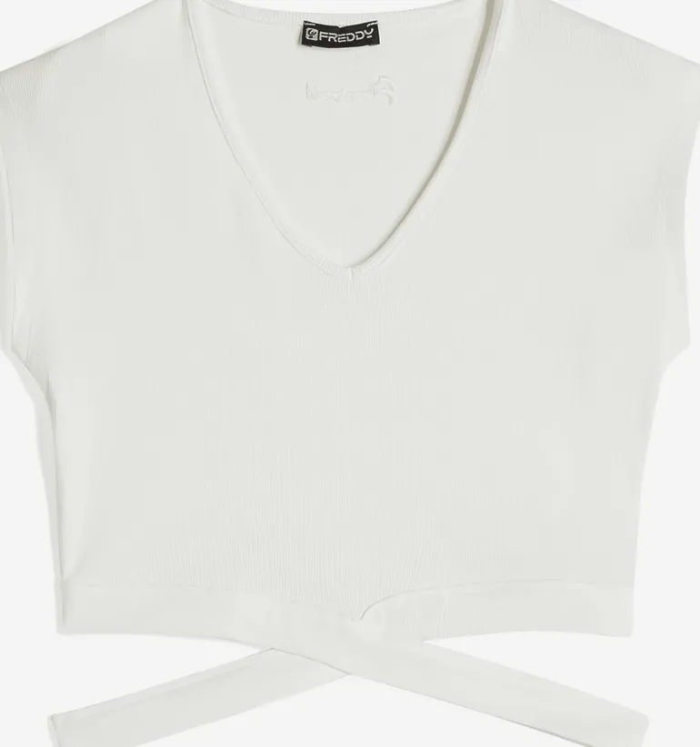 T-SHIRT A MANICA CORTA DA DONNA FREDDY S4WMCT5 W42