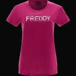 T-SHIRT A MANICA CORTA DA DONNA FREDDY - S3WTRT1 F104