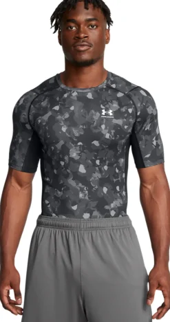 T-SHIRT A MANICA CORTA DA UOMO UNDER ARMOUR HG ARMOUR PRTD 1386937 001