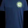 T-SHIRT A MANICA CORTA DA TENNIS DA UOMO ADIDAS RACKET T COLLEGIATE IW0145