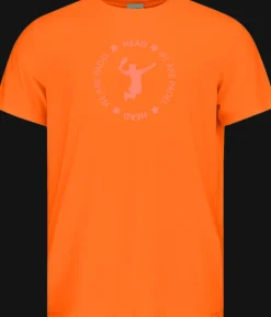 T-SHIRT A MANICA CORTA DA UOMO HEAD WE ARE PADEL 811383 OR