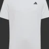 T-SHIRT A MANICA CORTA DA TENNIS JUNIOR ADIDAS CLUTEE WHITE HS0551
