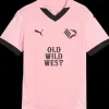 T-SHIRT A MANICA CORTA DA CALCIO JUNIOR PUMA PALERMO HOME JSY REPLICA 779025 01