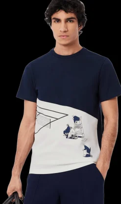 T-SHIRT A MANICA CORTA DA UOMO LACOSTE TH0031 HHW