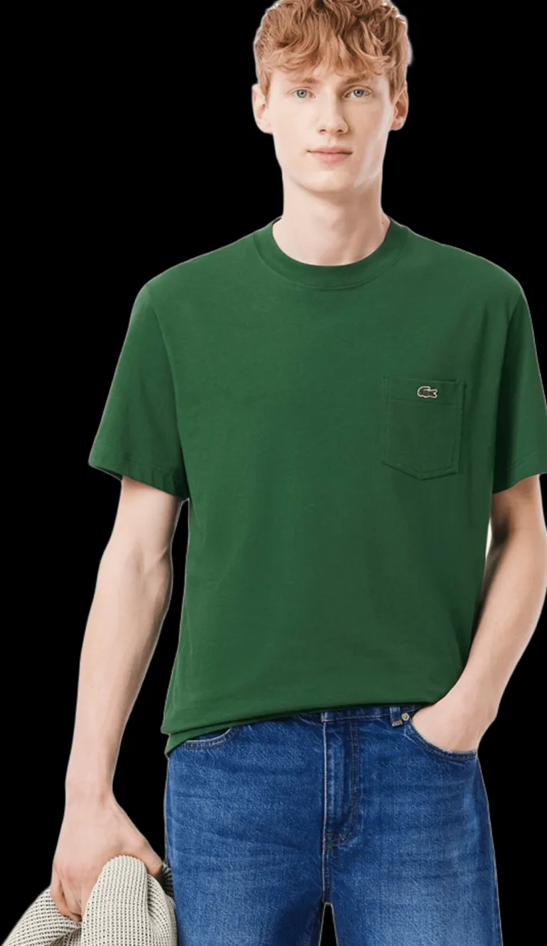 T-SHIRT A MANICA CORTA DA UOMO LACOSTE TH2827 132