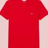 T-SHIRT A MANICA CORTA DA UOMO LACOSTE TH6709 240