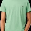 T-SHIRT A MANICA CORTA DA UOMO LACOSTE TH6709 TTF