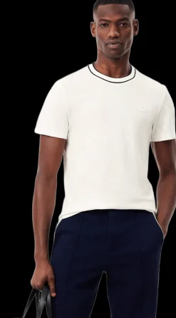 T-SHIRT A MANICA CORTA DA UOMO LACOSTE TH8174 70V