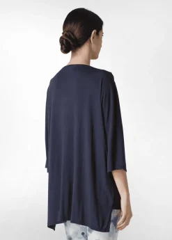 T-SHIRT A MANICA CORTA DA DONNA DEHA BLUE NIGHT A00201 25515