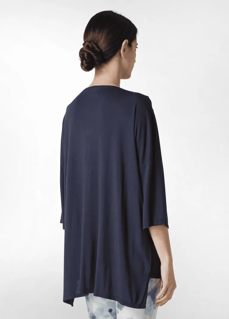 T-SHIRT A MANICA CORTA DA DONNA DEHA BLUE NIGHT A00201 25515