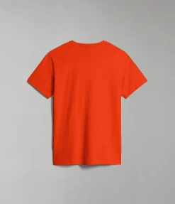 T-SHIRT A MANICA CORTA DA UOMO NAPAPIJRI SALIS SUM RED CHERRY R05 NP0A4H8D R05