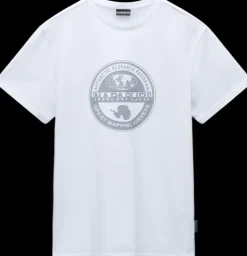 T-SHIRT A MANICA CORTA DA UOMO NAPAPIJRI S-BOLLO SS 2 NP0A4I3C 002