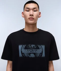 T-SHIRT A MANICA CORTA DA UOMO NAPAPIJRI S-VANNI PRT SS NP0A4IEA 941
