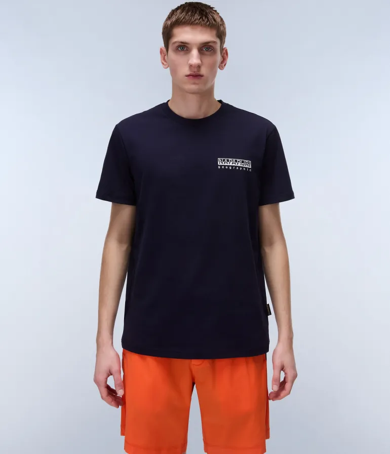 T-SHIRT A MANICA CORTA DA UOMO NAPAPIJRI S-VIGNONI BACK SS NP0A4ILX 176