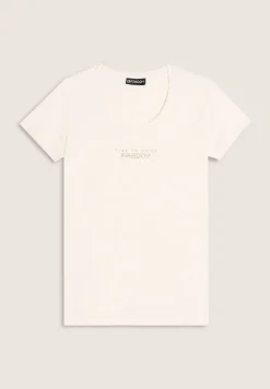 T-SHIRT A MANICA CORTA DA DONNA FREDDY S25WCRT3 W99