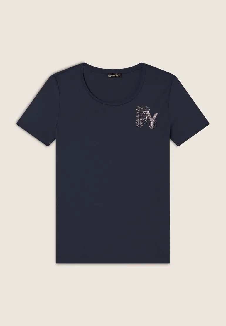T-SHIRT A MANICA CORTA DA DONNA FREDDY S25WCXT3 B109