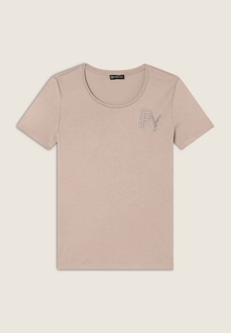 T-SHIRT A MANICA CORTA DA DONNA FREDDY S25WCXT3 P106
