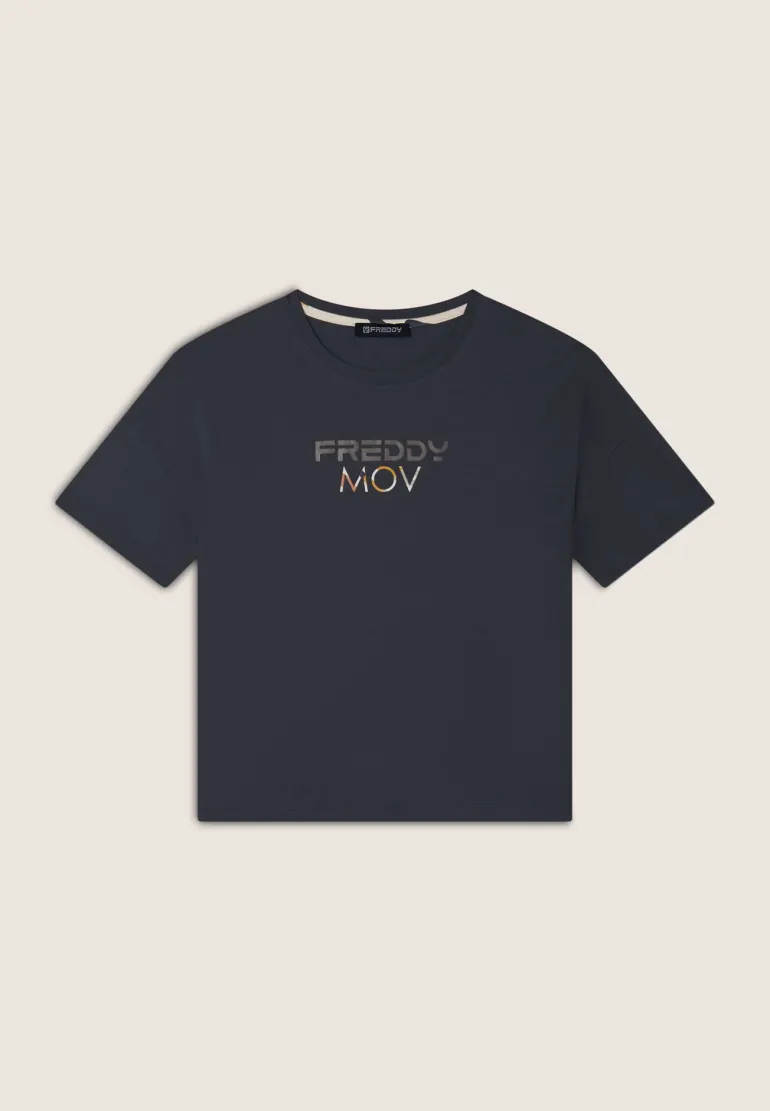 T-SHIRT A MANICA CORTA DA DONNA FREDDY S25WMVT2 N28