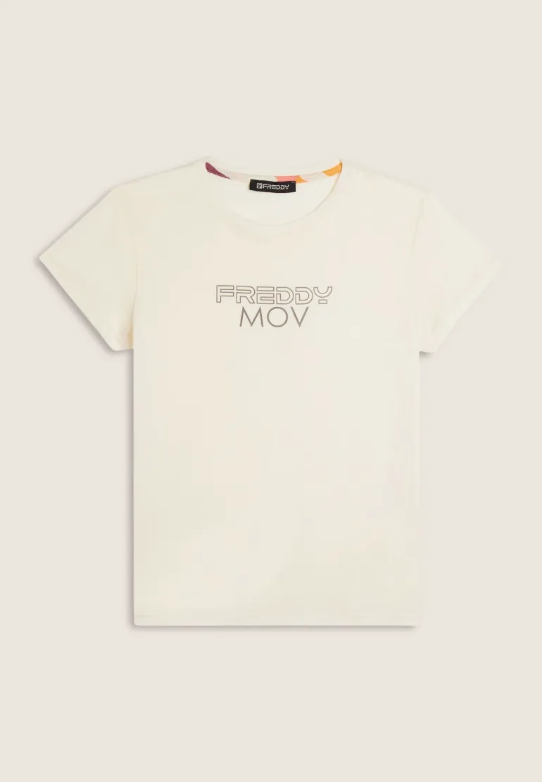 T-SHIRT A MANICA CORTA DA DONNA FREDDY S25WMVT4 W75