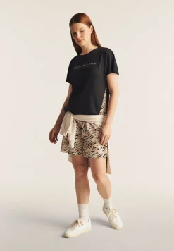 T-SHIRT A MANICA CORTA DA DONNA FREDDY S25WSLT2 NAN103