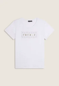 T-SHIRT A MANICA CORTA DA DONNA FREDDY S25WTRT3 W