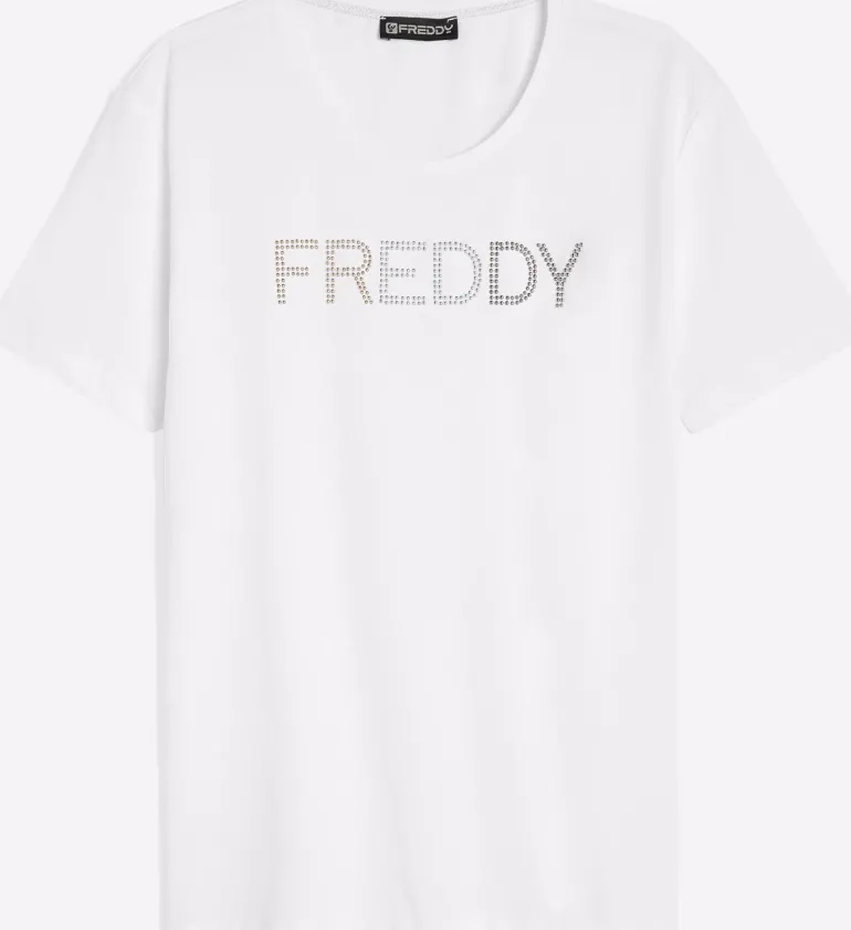 T-SHIRT A MANICA CORTA DA DONNA FREDDY S4WCXT1 W