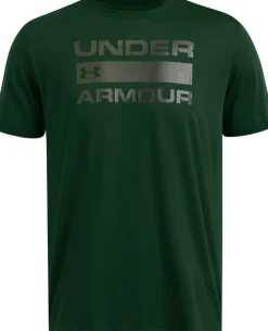 T-SHIRT A MANICA CORTA DA UOMO UNDER ARMOUR TEAM ISSUE WORDMARK 1329582 301
