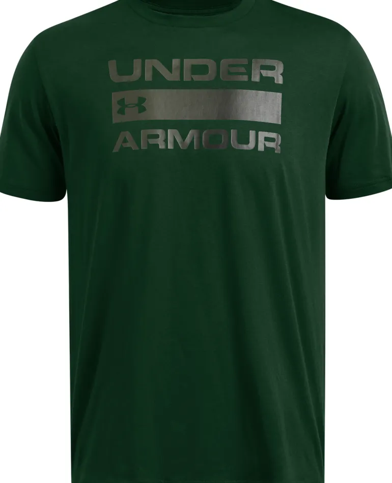 T-SHIRT A MANICA CORTA DA UOMO UNDER ARMOUR TEAM ISSUE WORDMARK 1329582 301