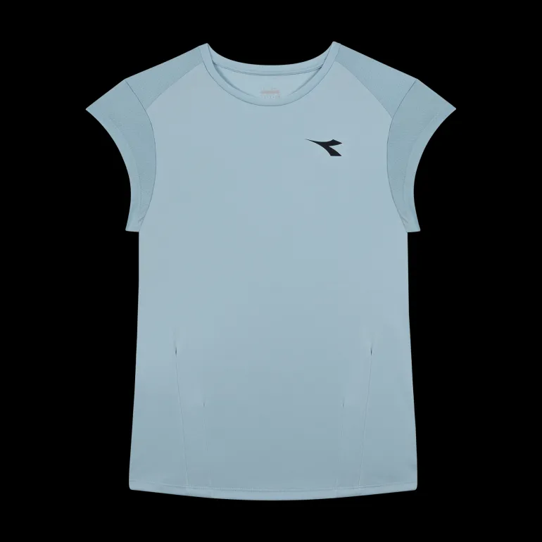 T-SHIRT A MANICA CORTA DA TENNIS DA DONNA DIADORA L. SS 102.181525 65190