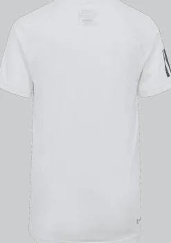 T-SHIRT A MANICA CORTA DA TENNIS JUNIOR ADIDAS CLUTEE WHITE HS0551