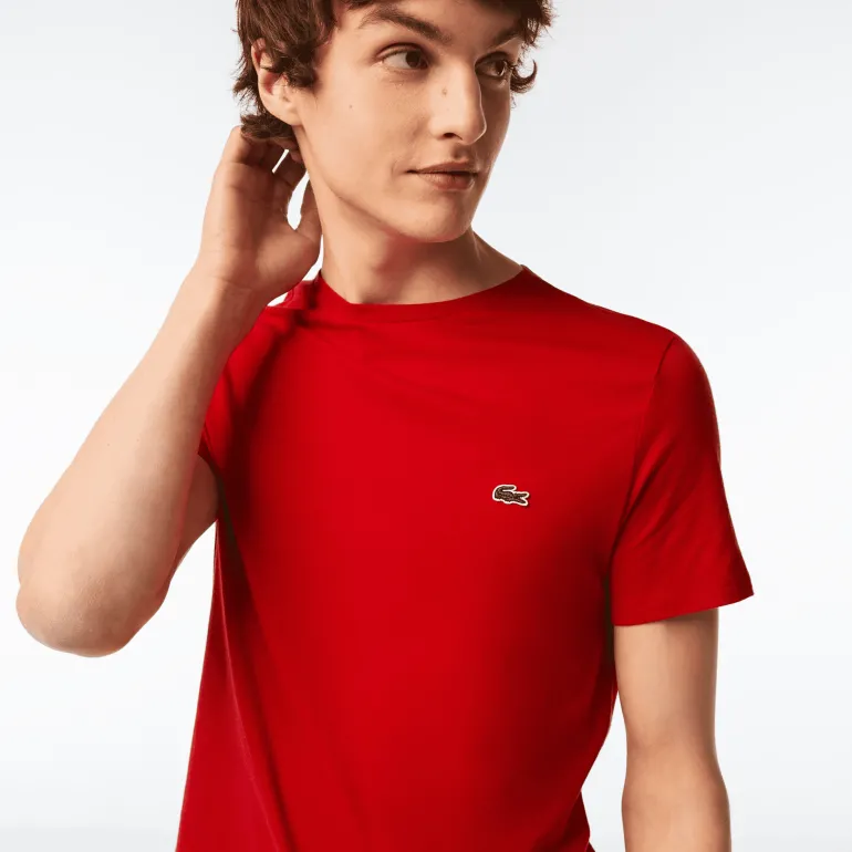 T-SHIRT A MANICA CORTA DA UOMO LACOSTE TH6709 240