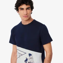 T-SHIRT A MANICA CORTA DA UOMO LACOSTE TH0031 HHW