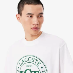 T-SHIRT A MANICA CORTA DA UOMO LACOSTE TH2753 001