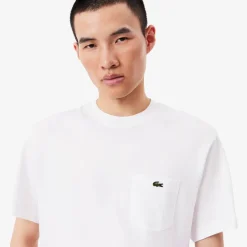 T-SHIRT A MANICA CORTA DA UOMO LACOSTE TH2827 001