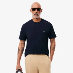 T-SHIRT A MANICA CORTA DA UOMO LACOSTE TH2827 166