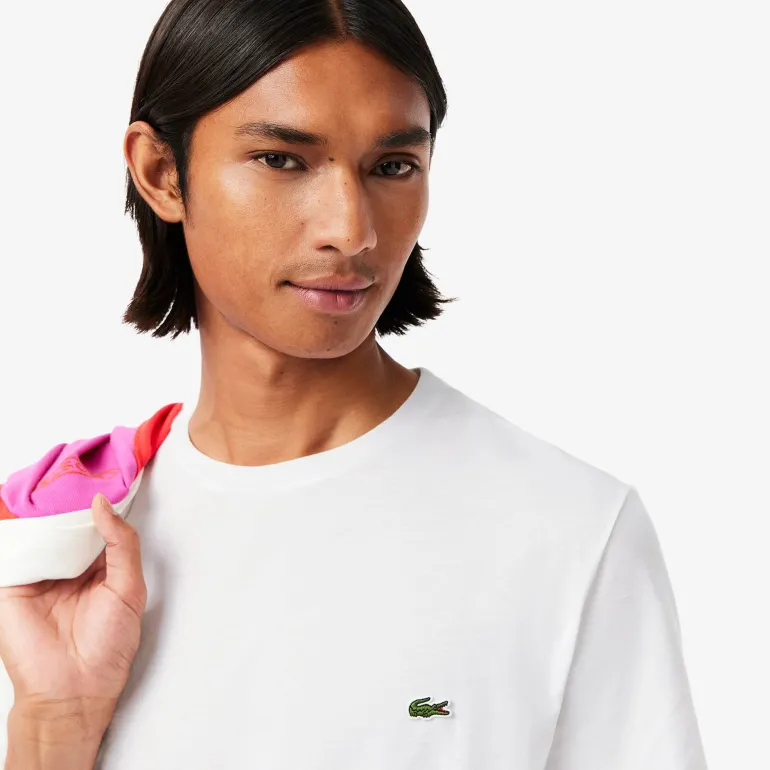 T-SHIRT A MANICA CORTA DA UOMO LACOSTE TH6709 001