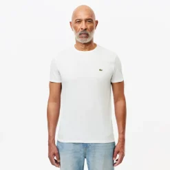 T-SHIRT A MANICA CORTA DA UOMO LACOSTE TH6709 001