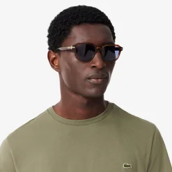 T-SHIRT A MANICA CORTA DA UOMO LACOSTE TH6709 BMY