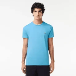 T-SHIRT A MANICA CORTA DA UOMO LACOSTE TH6709 IY3