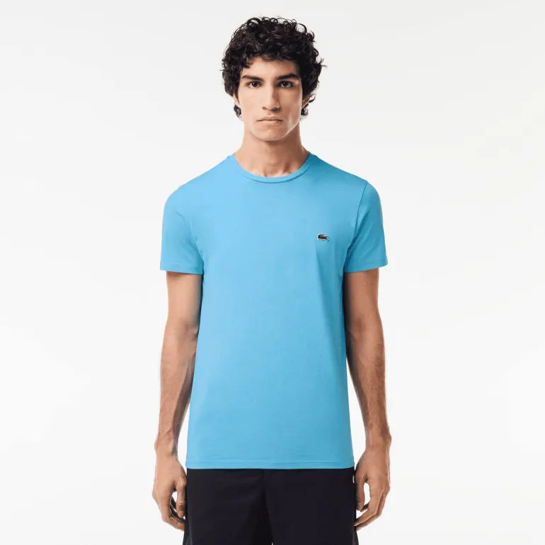 T-SHIRT A MANICA CORTA DA UOMO LACOSTE TH6709 IY3
